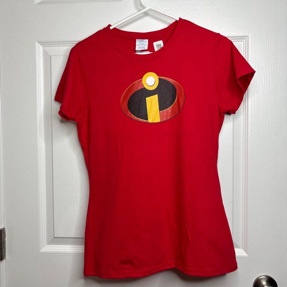 S Port & Company Disney Pixar Incredibles Logo Tee